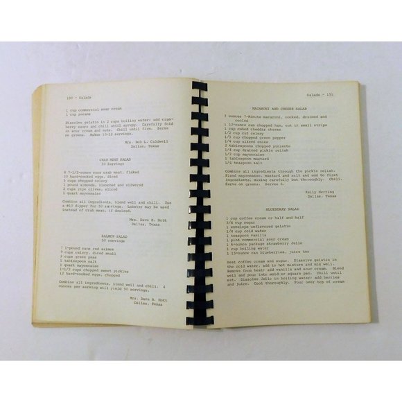 Cooking For Dimes March of Dimes Cookbook 1st Edition 1972 Dallas PB Spiral - Picture 7 of 8